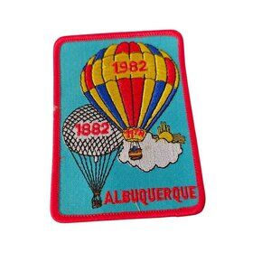 1882-1982 Albuquerque Balloon Fiesta Patch 200 years of Flight 11th Year
